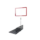 Free Sample Supermarket Wire Basket Price Telescopic Display Stand