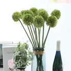 Beautiful Artificial Flower Plastic Onion Balls Green Artificial Plants