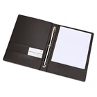 Promotion hotel restaurant A4 leather portfolio folder
