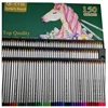 Colored pencil paper tube set with sharpener