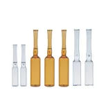 Neutral Vial Ampoule Vial Neutral Borosilicate ISO Standard 2ml Amber And Clear Empty Injection Glass Ampoules Vial