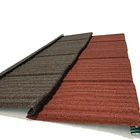 Canada cold resistance roofing metal sheets interlocking stone coated metal roof tiles
