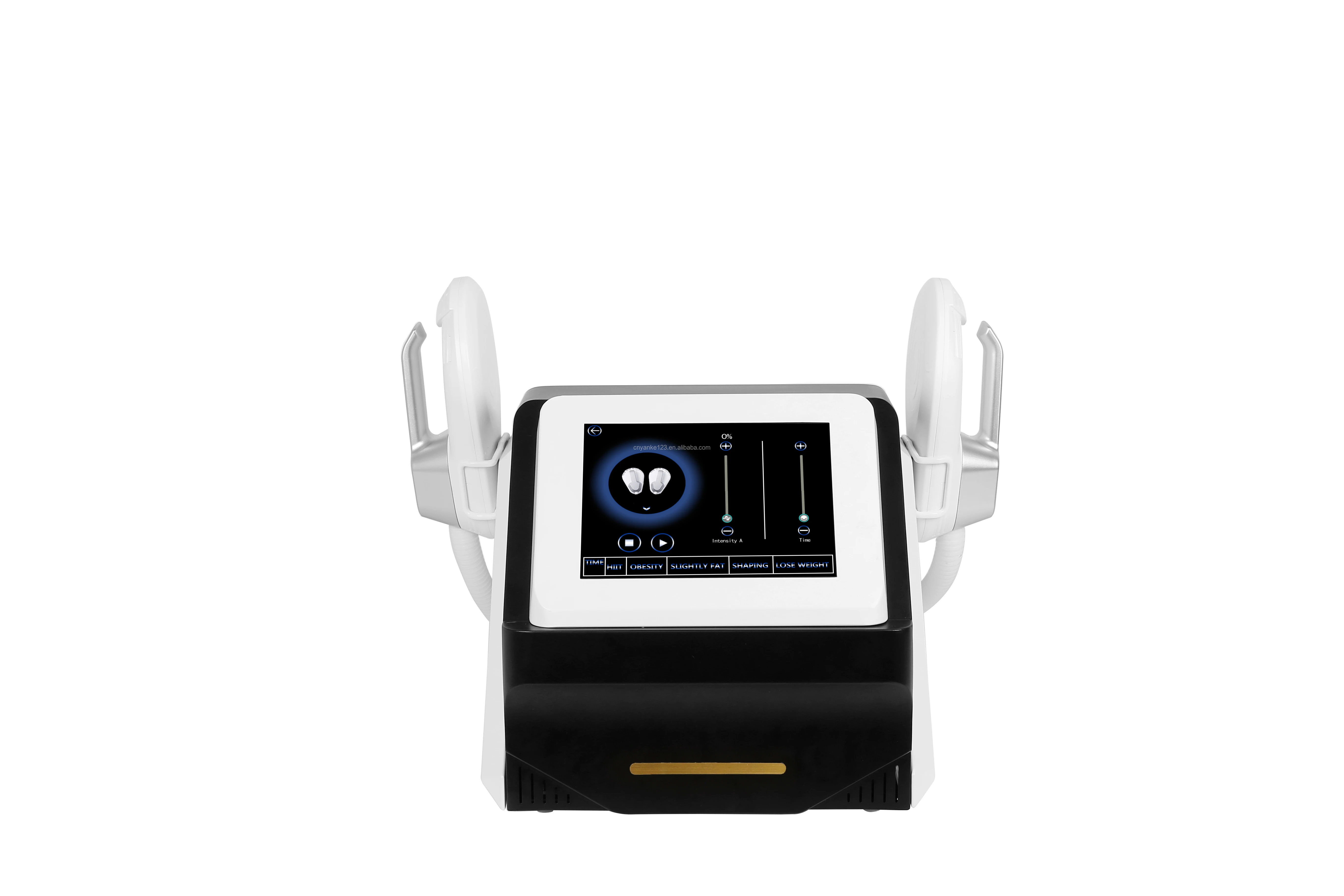 Portable EMS Muscle Building Cavitation Slimming Beauty Equipment Electromagnetic fat reduce Therapy Slimming Machine