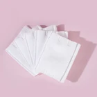 China Manufactory makeup cosmetics make up reusable cotton pads remove organic