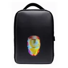 Switchable picture led display back bag pack 3d led fan backpack wifi led backpack