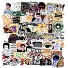 66 pcs/bag Friends movie waterproof PVC stickers vinyl removable stickers skateboard/luggage/car/cup/laptop stickers