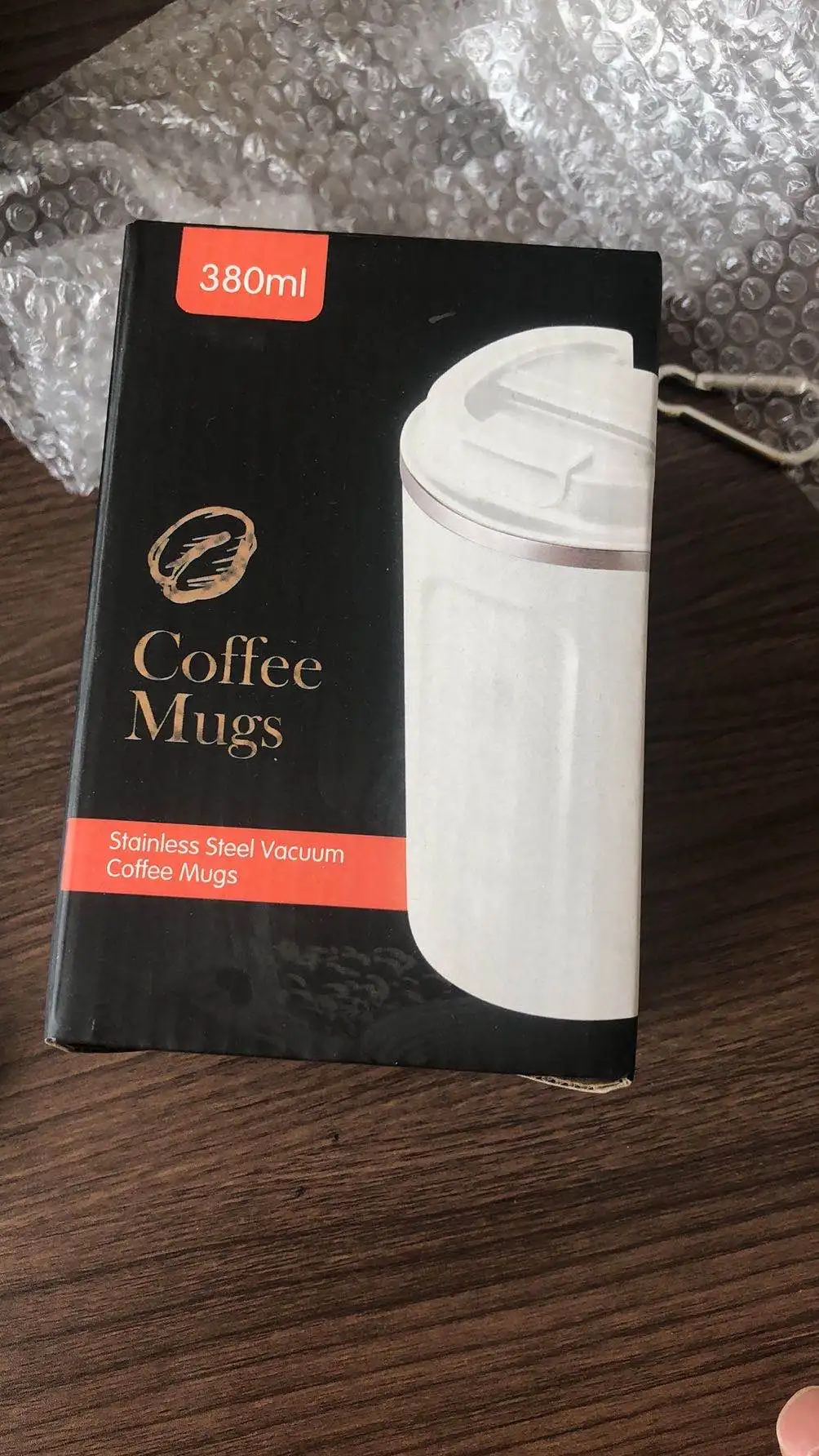 double walled stainless steel travel coffee mug vacuum insulated