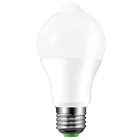 PIR モーション人センサーライト led 電球 E27/B22 9 ワット 12 ワット住宅照明センサー電球