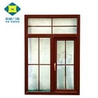 Hot Products 2020 Double Tempered Glass UPVC Window and Door Grill Design