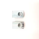 Aluminum Profile Half Round T Slot Ball Roll-in Elastic Nuts