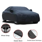 Best price premium anti theft foldable PEVA 190T polyester reusable customized winter car cover
