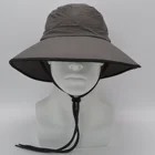 Safari Foldable Quick Dry Beach Bucket Hat Custom Unisex Hiking Hunting Safari Boonie Hat