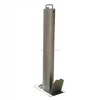 Stainless Steel Metal Traffic Manual Retractable Telescopic Parking Security Post For Vehicle Access Control