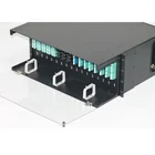 Port Optical Patch Panel Sliding Type Terminal Box 1U 12/24/48 Port SC/LC/ST/FC Rack Mount Fiber Optical Patch Panel