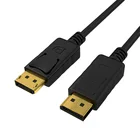 Display Port Male To Displayport Male Cable 24K Gold-plated Contacts for Macbook Pro HDTV