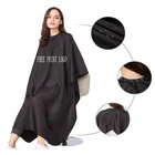 customized hair cutting barber gown salon chemical proof black Hairdressing cape