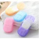 Children OEM Private Label Eco Friendly Travel Portable Pocket Dissolving Hand Washing Disposable Paper Soap Mini