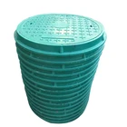 Construction material manway resin fiberglass manhole covers round well cover