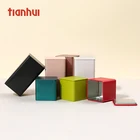 Wholesale Mini Square Tea Container Tin Gift Box Packaging Metal Tin Box
