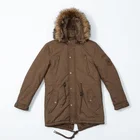 Autumn And Winter Thick Warm Jacket Mens Hooded Velvet Cotton Coat