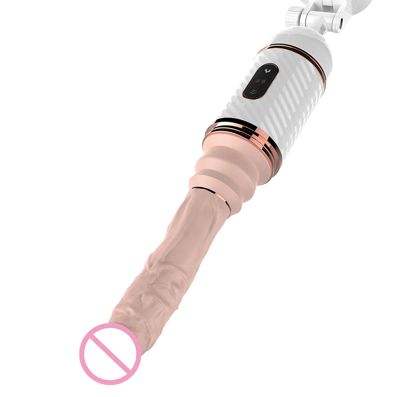 dildo kanthi stimulasi tikaman otomatis kanggo masturbasi wanita