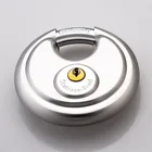Locks Disc Disc Padlock Sample Available High Safety Pad Locks Anti-theft Stainless Steel Round Disc Padlocks