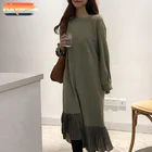 Maxnegio oversized sweatshirt dress crewneck sweatshirt