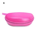 New EVA Hard Protective Shell Shape Glasses Pouch Case Box Black/White Travel Office Eyeglasses Sunglasses Reading Case