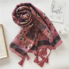Fashion print scarf designer silk scarf