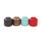 Hot sale high quality special tea tin can small round metal box package case coffee cans