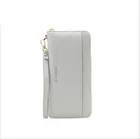 2020 style New Design PU Double Zipper Woman Wallets for Women Fashionable Card Holder Wallet