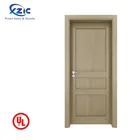 60 minutes UL fire rated wooden hotel room door