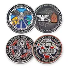 Coin Coin Manufacturers Personalized Custom Metal Blank 3d Soft Hard Enamel Navy Military Challenge Coin