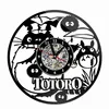 TOTORO -23 Creative painting wall clocks and clocks PVC material No battery