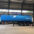 40 Tons 50 Tons Liquid Asphalt Transporting tanker trailer with heating systems