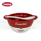 Factory Wholesales New Design Customized Ceramic Soup Bowls with Spoon