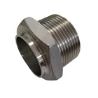Carbon Steel Pipe Fittings Hot New Products Carbon Steel Zinc Plated Straight Pipe Fittings For Hydraulic Systems