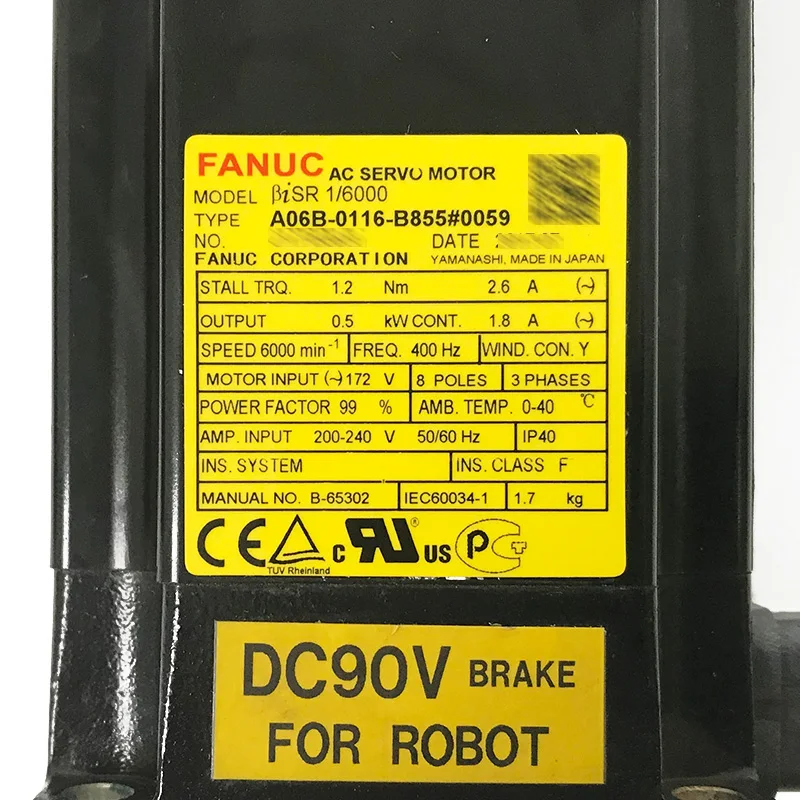 Fanuc Ac Servo Motor A B B Buy New Original Fanuc Ac