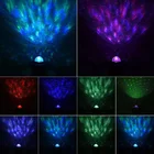 Player LED Night Light Wave Sky Projector Blueteeth USB Voice Control Music Player