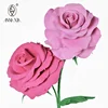AP-039 artificial rose flower wall for wedding decoration giant foam paper flowers