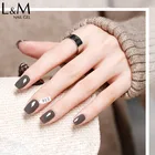 China Factory 15ml UV&LED Glue Gel Nail Polish Top and Base Coat