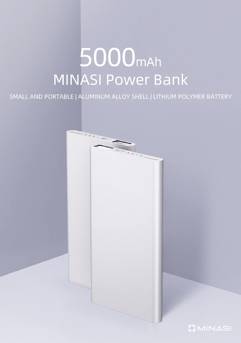 Original Xiaomimi Power Bank 5000mAh for Smart Phone Pad - ANKUX.COM