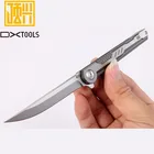 Godfather Mafia Stiletto Horizontal Tactical Folding Knife 3Cr13 Auto Camping Hunting Survival EDC Tools