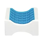 AOKA Cheap Leg Pillow Memory Foam Cooling Gel Knee Pillow for Sciatica Relief