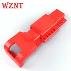 Red Butterfly Red Red Lockout NT-A06 RED Universal Butterfly Valve Lockout Loto