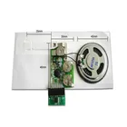 New product sound recording module for greeting card
