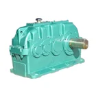 High bearing capacity hardened helical large drive ratio gear speed reduce bevel gearbox