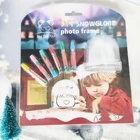 Children Educational Toys Drawing Picture Insert Self Watering Empty Snow Globe Plastic DIY Kit