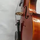 Violin Made Music Instruments High Quality Flame Solid Handmade Violin Made In China