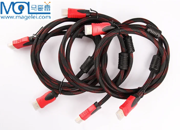 High Quality 10.2Gbps 1.5M Braided HDMI to HDMI A-A Cable Supports 3D, 1080P - ANKUX.COM